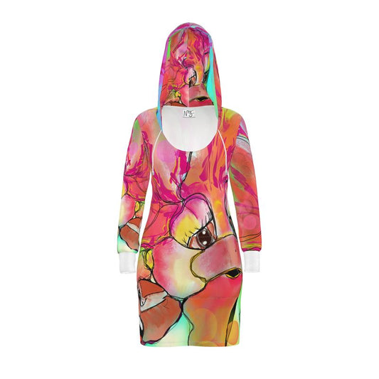 Designer Hoodie Kleid '' F.U. Tiffy ''