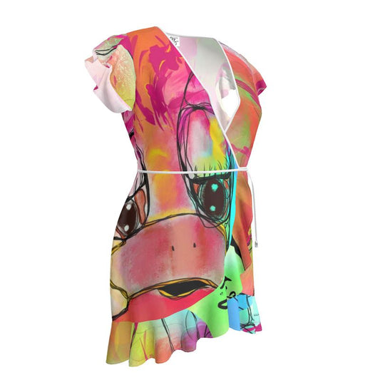 Designer Dress "F.U. Tiffy" Wickelkleid