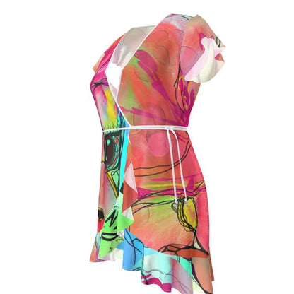 Designer Dress "F.U. Tiffy" Wickelkleid