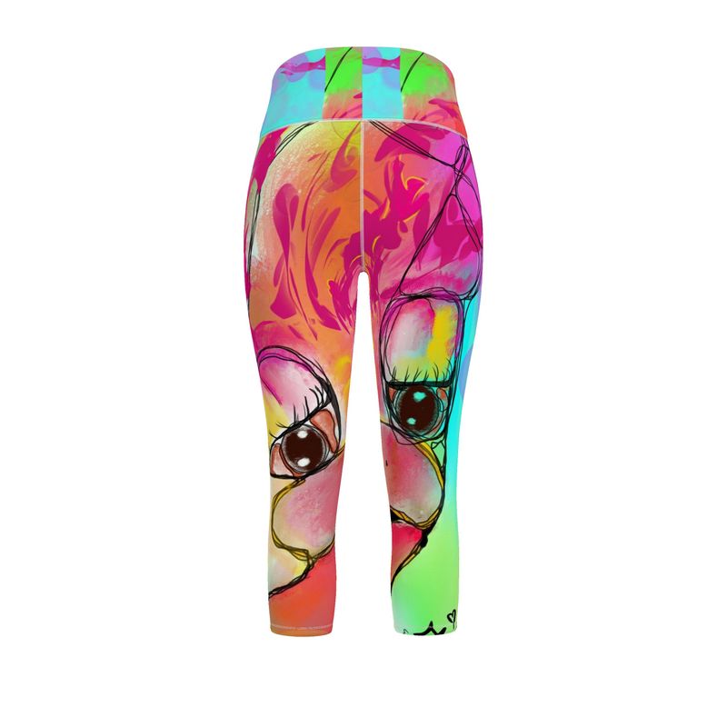 Legging de sport « F.U. Tiffy » - Legging de sport artistique et coloré par Naz