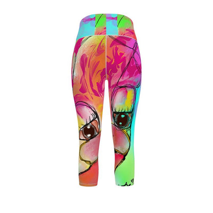 Legging de sport « F.U. Tiffy » - Legging de sport artistique et coloré par Naz