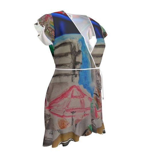 Designer Dress "Montreal" Wickelkleid von NAZ