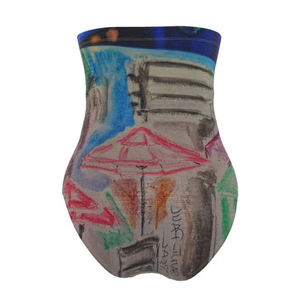 Designer Bandeau Badeanzug „Montreal“ - Strapless Swimsuit von Naz