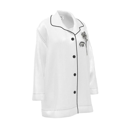 Pyjama de luxe pour créateur « Black & White Flower »