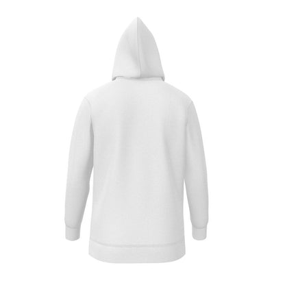 Designer Hoodie „Black & White Flower“ - Unisex Hoodie