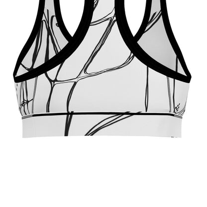Designer Sportsbra ''Black & White Emotions''