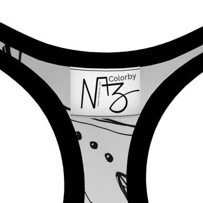 Designer Sportsbra ''Black & White Emotions''