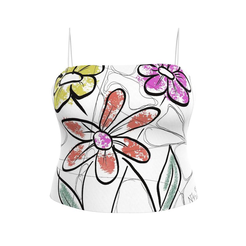 Designer Top ''Flower Art''