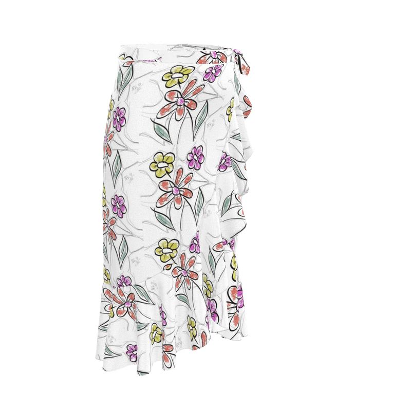 Designer ''Flower Art'' Volantrock