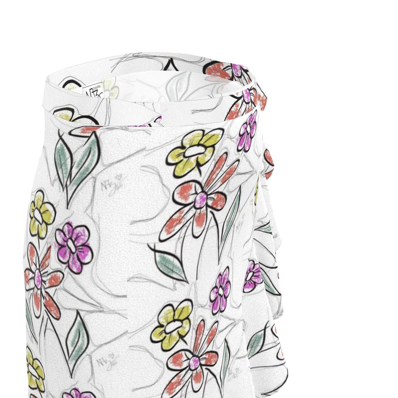 Designer ''Flower Art'' Volantrock