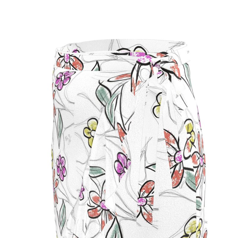 Designer ''Flower Art'' Volantrock
