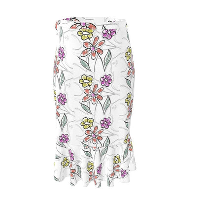 Designer ''Flower Art'' Volantrock