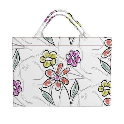 Designer Carryall Tote Bag' ''Flower Art''