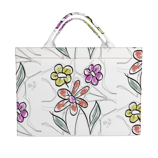Designer Carryall Tote Bag' ''Flower Art''