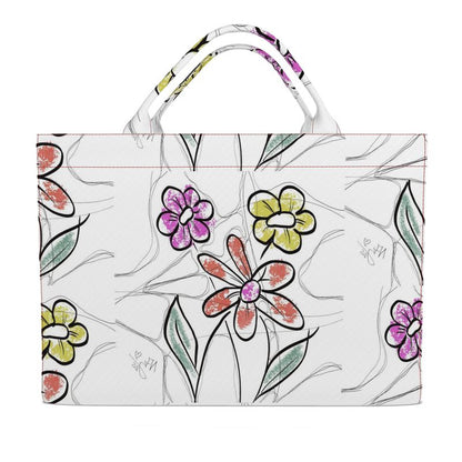 Designer Carryall Tote Bag' ''Flower Art''