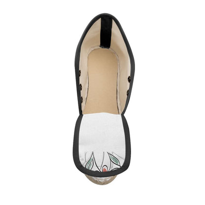 Designer Wedge Espadrilles ''Flower Art''