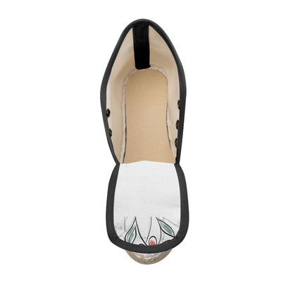 Designer Wedge Espadrilles ''Flower Art''