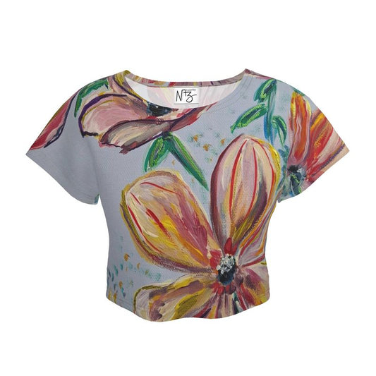 Crop top de créateur « Magnolia »
