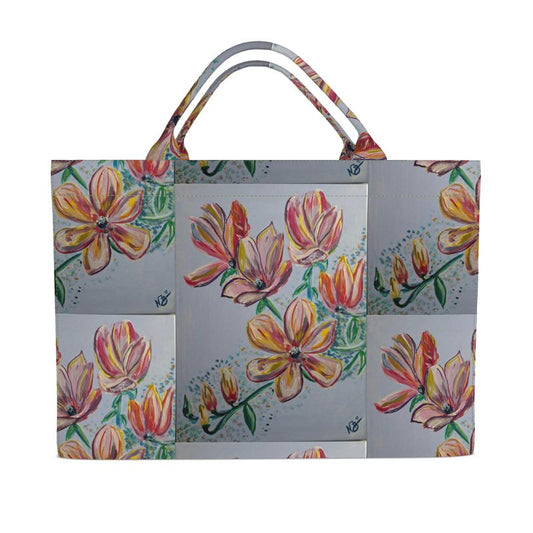 Designer ''Magnolia'' Tote Bag