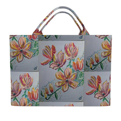 Designer ''Magnolia'' Tote Bag