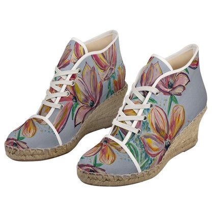 Designer  Wedge Espadrilles ''Magnolia''