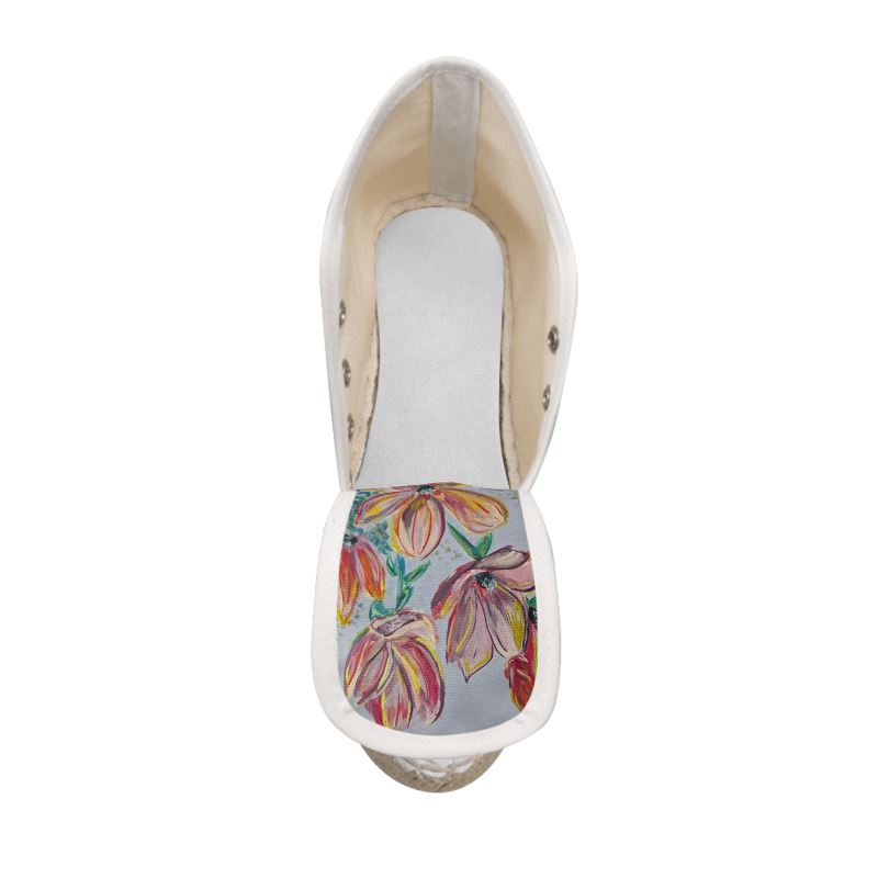 Designer  Wedge Espadrilles ''Magnolia''