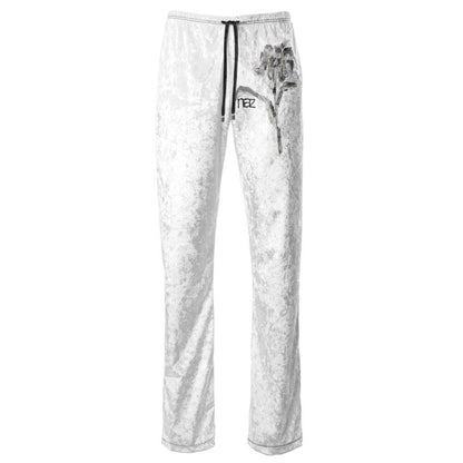 Designer ''Black & White Flower'' Damenhosen