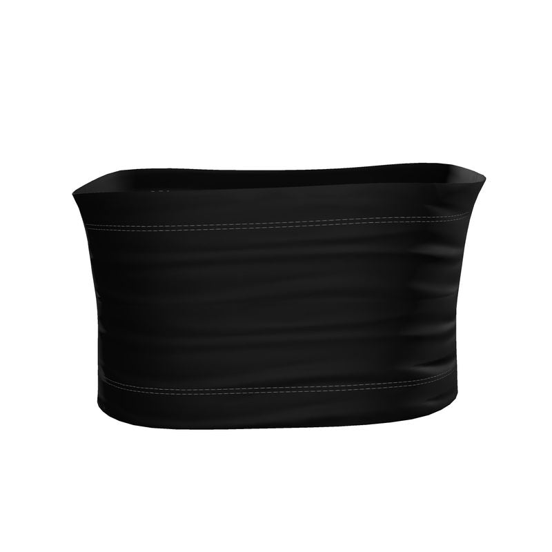 Designer Bandeau Top ´´ Black & White Flower´´