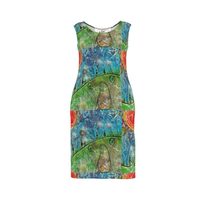 Designer Etui-Kleid ´´Love in the Air´´