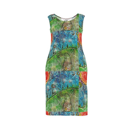 Designer Etui-Kleid ´´Love in the Air´´
