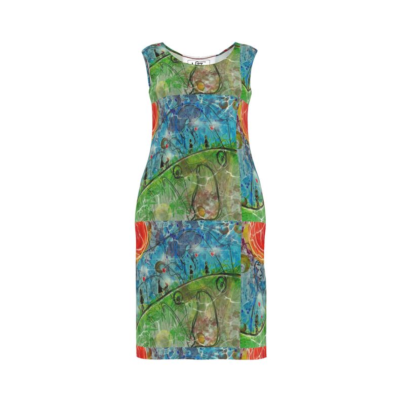 Designer Etui-Kleid ´´Love in the Air´´