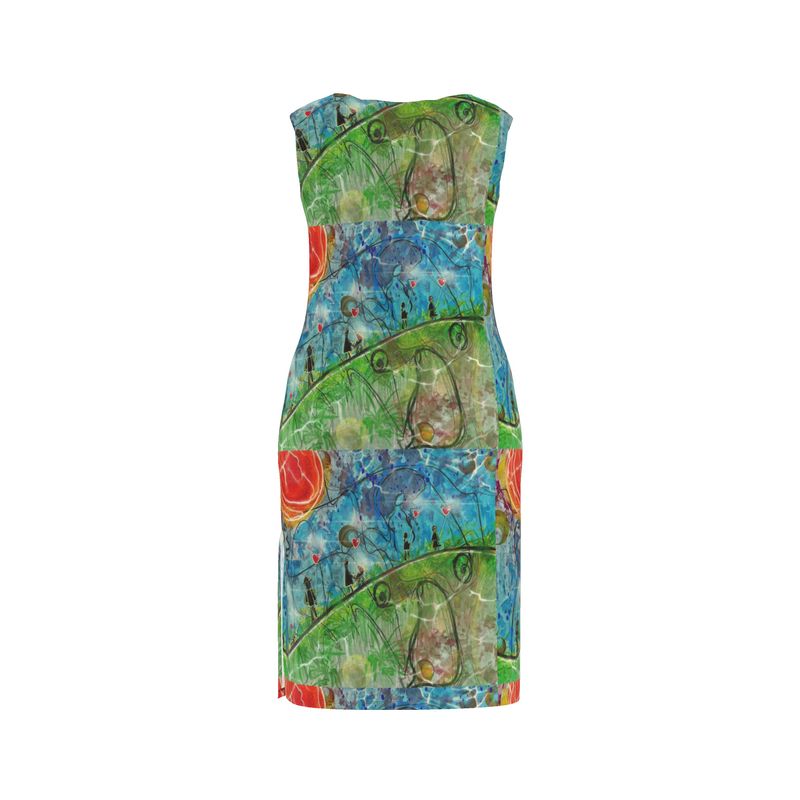 Designer Etui-Kleid ´´Love in the Air´´