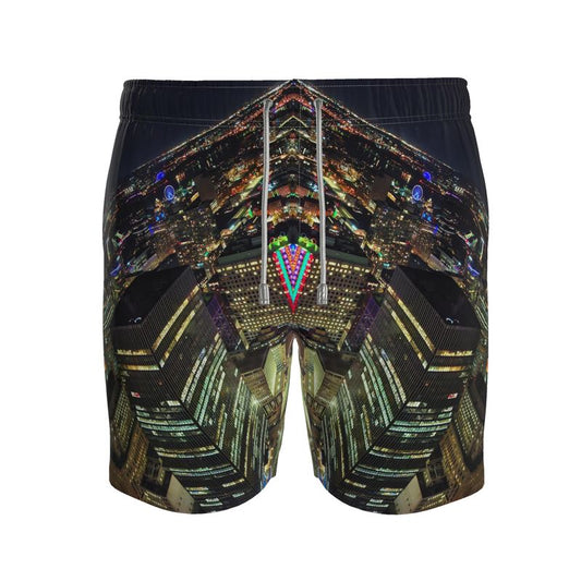 Designer Badeshort ''Montreal by Night''