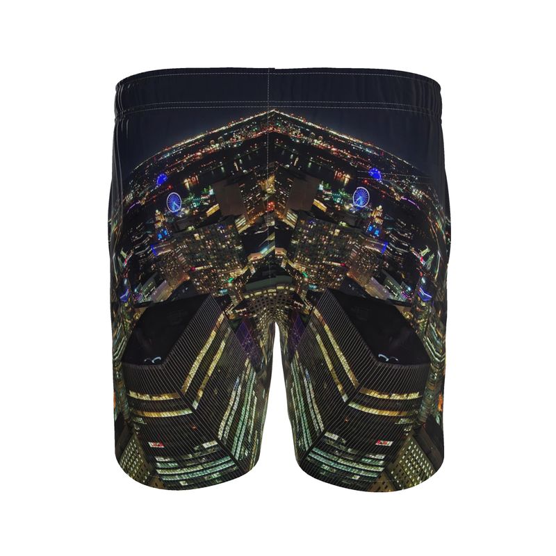 Designer Badeshort ''Montreal by Night''