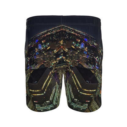 Designer Badeshort ''Montreal by Night''
