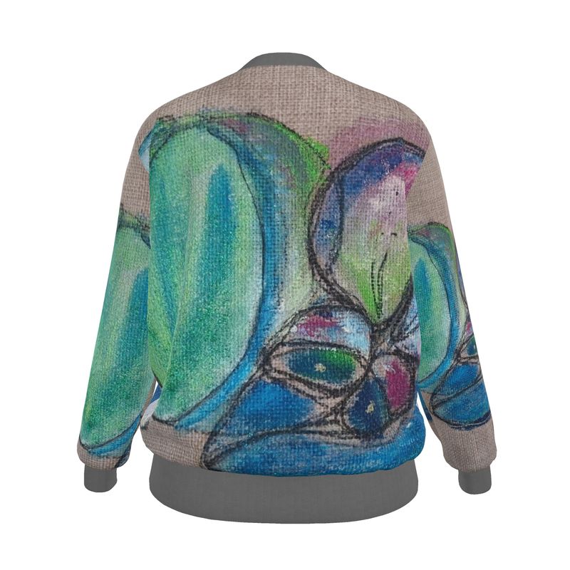 Women's Reversible Silk Bomber Jacket