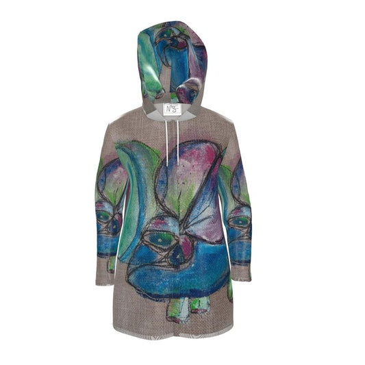 Womens Hooded Rain Mac