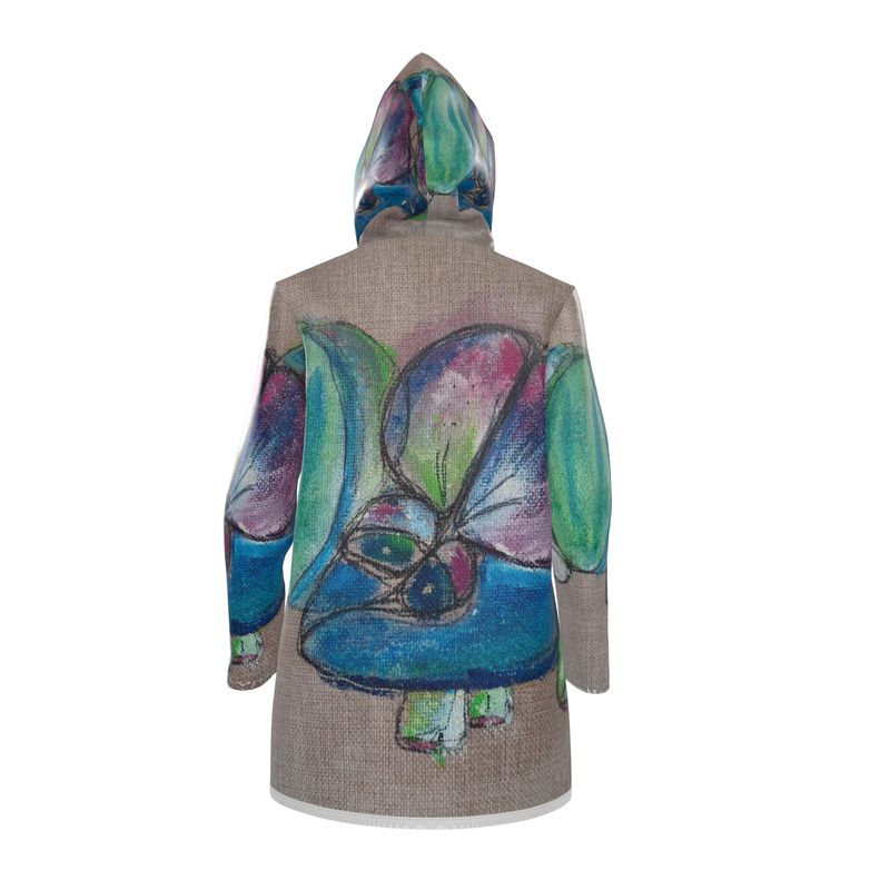 Womens Hooded Rain Mac