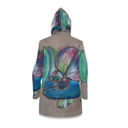 Womens Hooded Rain Mac