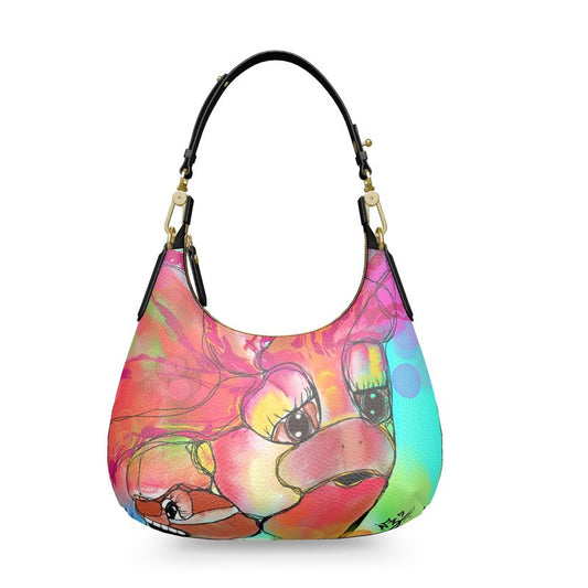 Designer Halbmond Hobo Tasche ''F.U. Tiffy''
