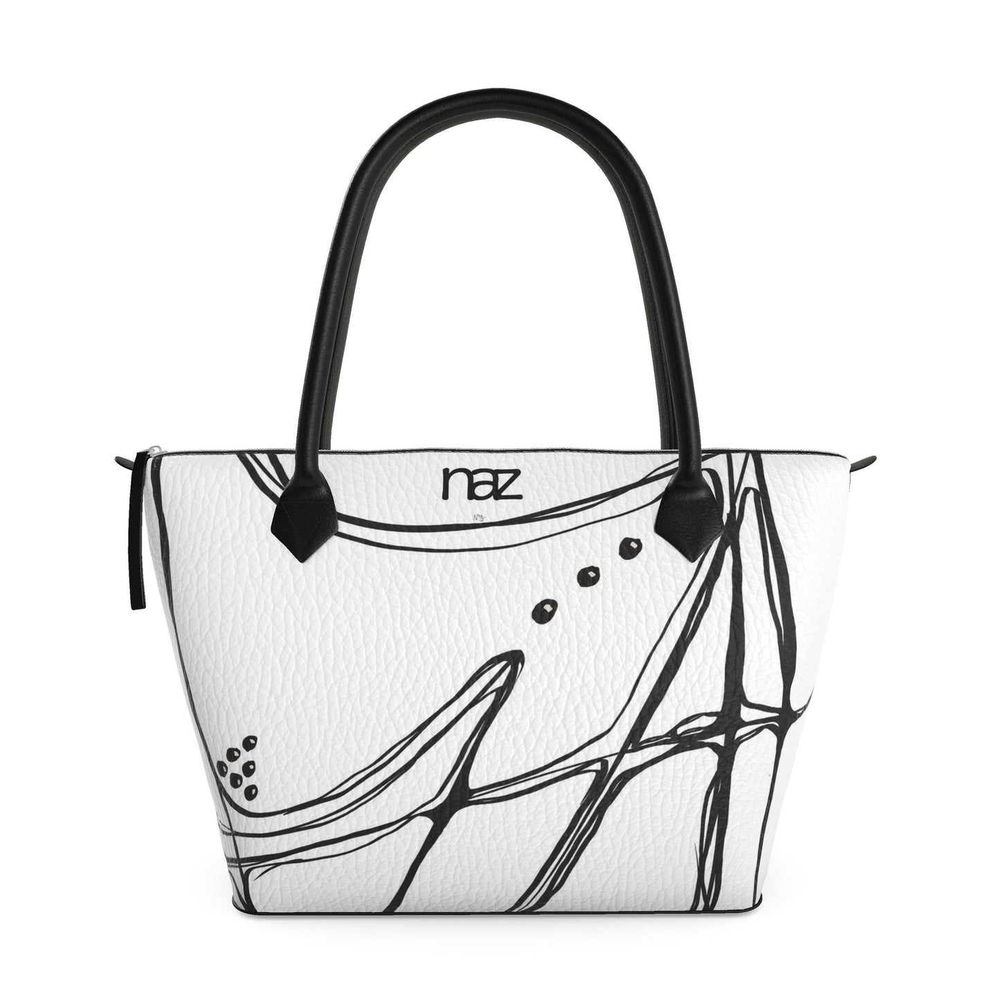 Designer Henkeltasche Black and White Emotionismus