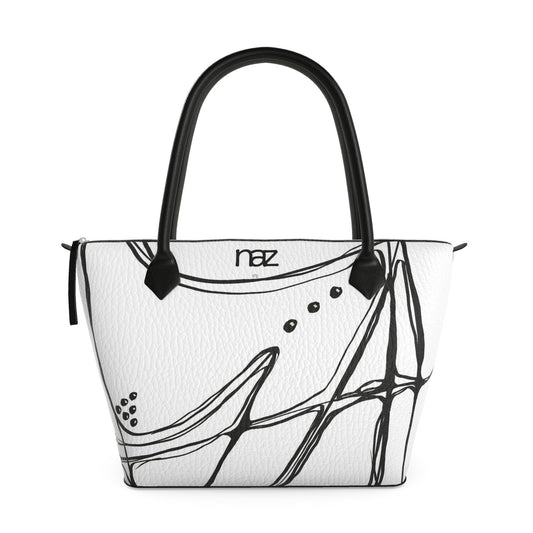 Designer Henkeltasche Black and White Emotionismus
