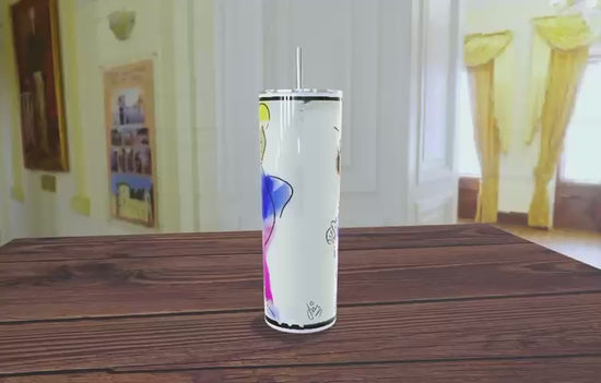 edelstahl trinkflasche he & she