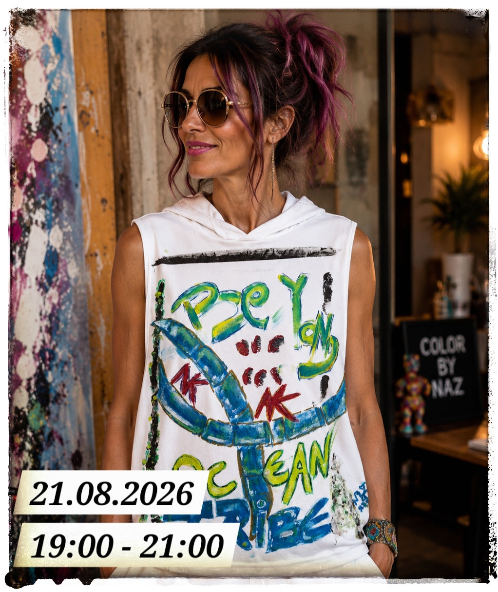 COLORBYNAZ - Naz goes Fashion Art – T-Shirt Painting Workshop